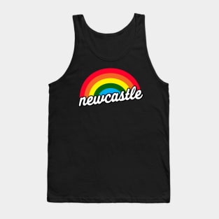 Newcastle Gay Pride Rainbow Flag for LGBT Tank Top